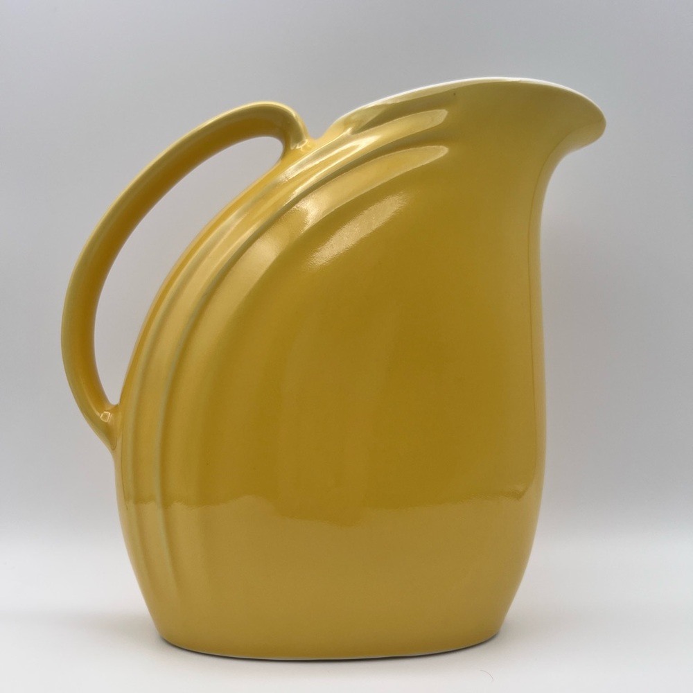 Vintage Canary Yellow Hall Nora Pitcher